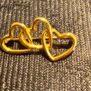 Authentic Tiffany and Co yellow gold brooch